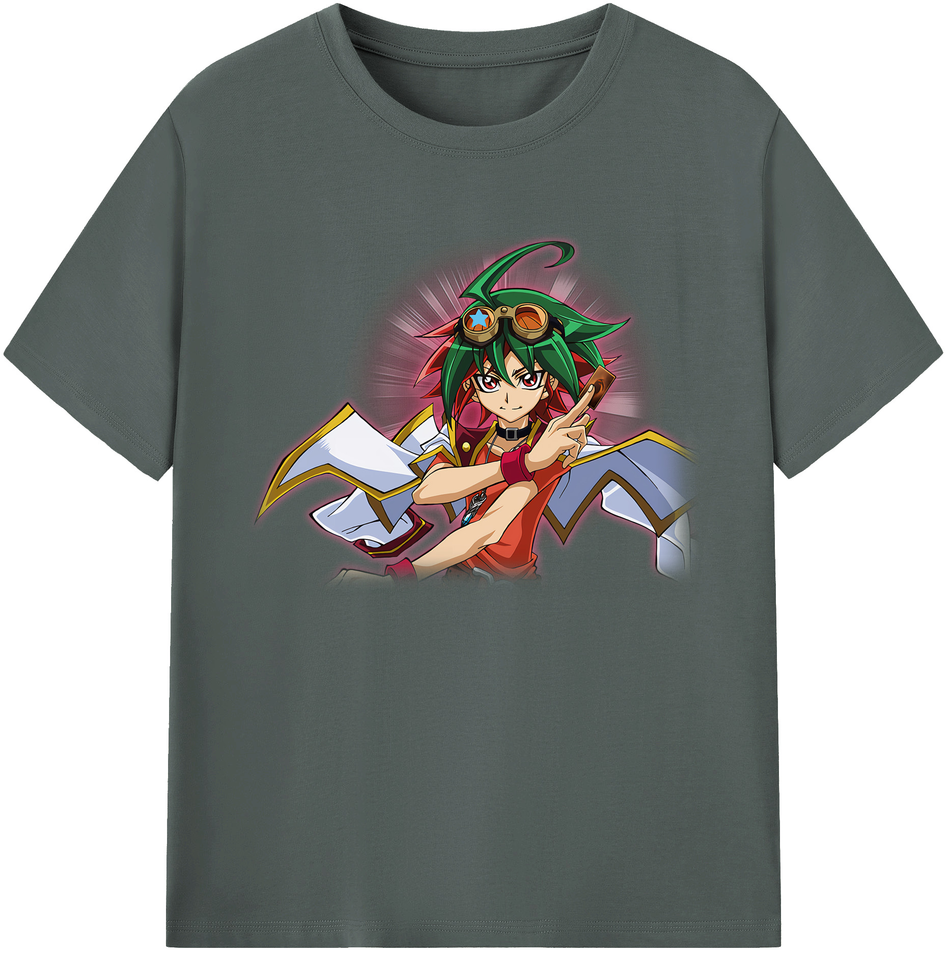 （画像用） 遊☆戯☆王 Yu-Gi-Oh! 綿100％ メンズ半袖Tシャツ｜肌触りやわらか＆通気性